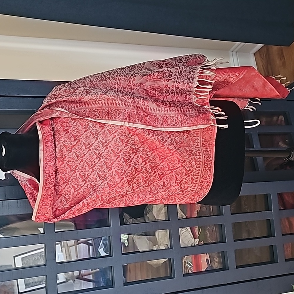 Red Silk scarf
